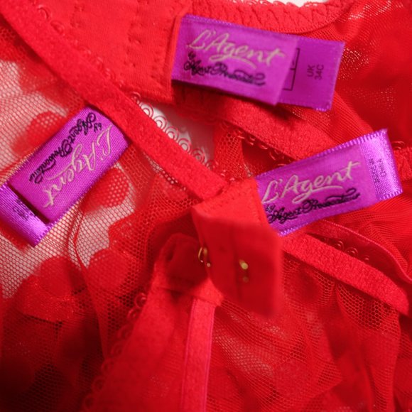 L’Agent by Agent Provocateur Rosalyn Polka Dot Set - Picture 7 of 7